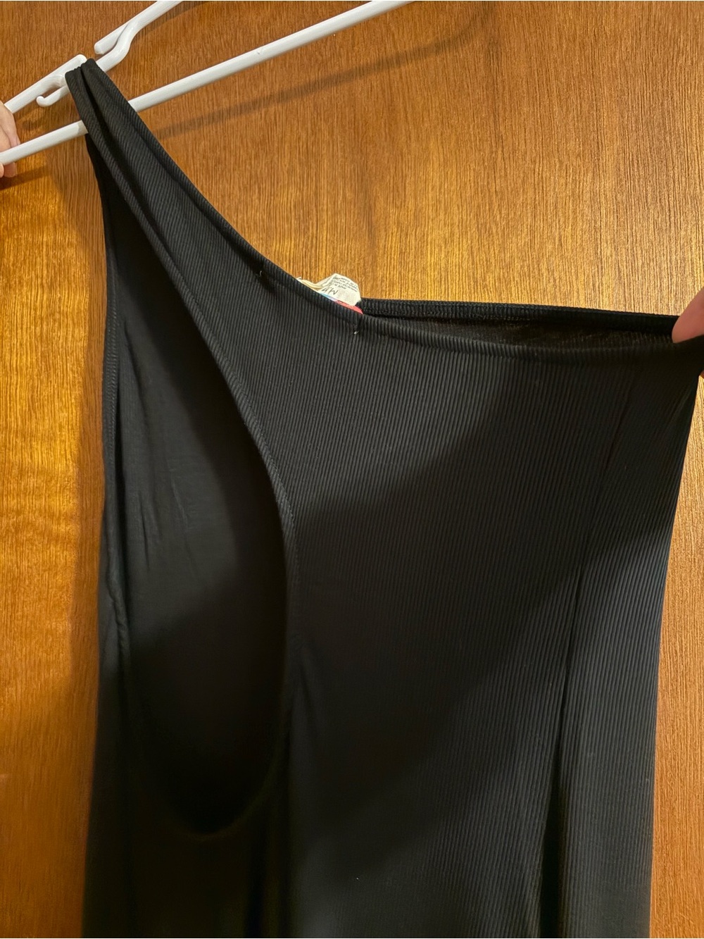 FP Beach One-Shoulder Black Women's Dress - Picture 3 of 3
